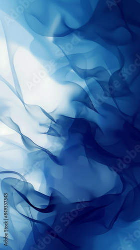  Blue matte irregular gradient background