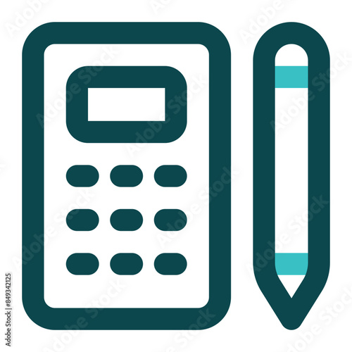 calculate icon for illustration 