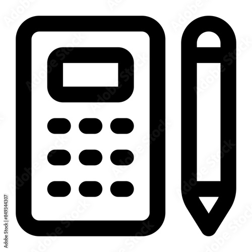 calculate icon for illustration 