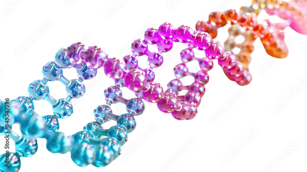 DNA on a transparent background DNA on a transparent background