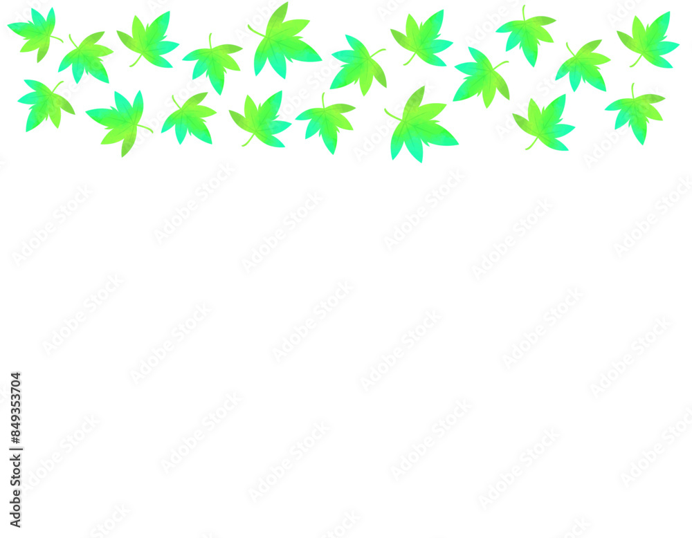 舞い落ちるもみじの葉のイラスト 楓 舞い落ちるもみじの葉のイラスト 楓