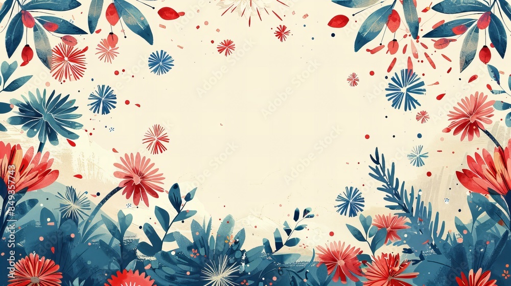 Independence day illustration/background Independence day illustration/background