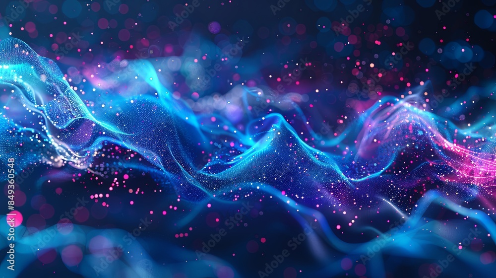 A digital artwork representing data processing and AI operations within a cloud computing environment. Generative AI A digital artwork representing data processing and AI operations within a cloud computing environment. Generative AI