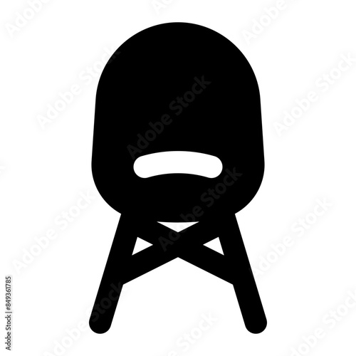chair icon for illustration