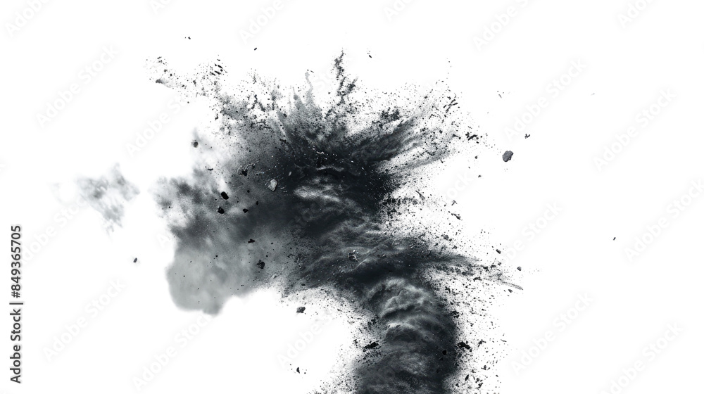 Tornado on transparent background Tornado on transparent background