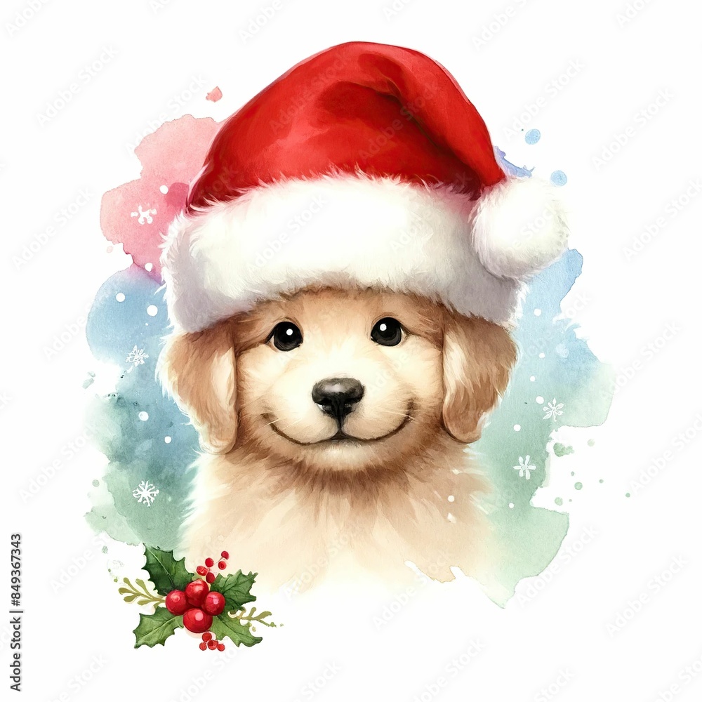 Cute puppy enjoy Christmas in July Sublimation clipart on white background. Cute puppy enjoy Christmas in July Sublimation clipart on white background.