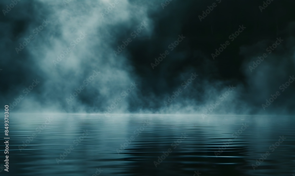 Abstract white smoke or steam swirls Abstract white smoke or steam swirls