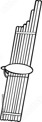 Khaen thai local music instrument
