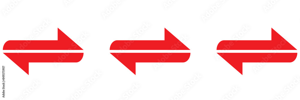 Transfer icon. Exchange arrow icon, vector illustration Transfer icon. Exchange arrow icon, vector illustration