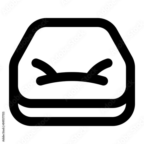bean bag icon for illustration