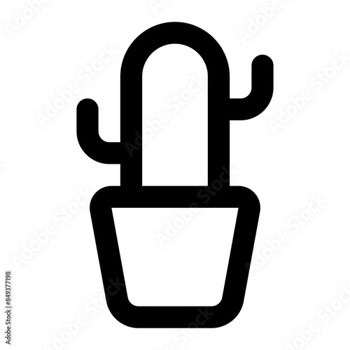 cactus icon for illustration