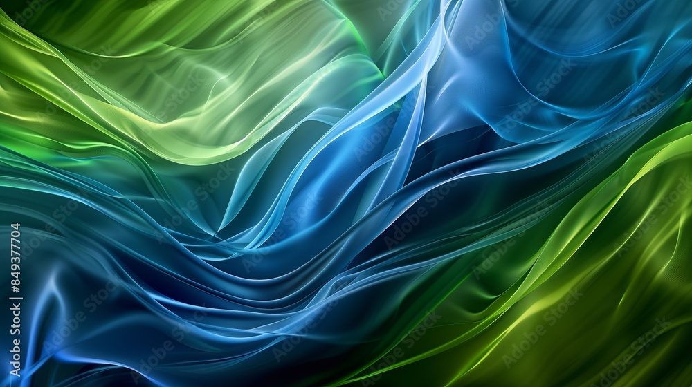 Flowing Lines and Shades