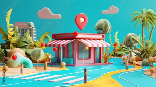 Google Maps online digital location search engine for business locations, local SEO ideas, exact location Participation