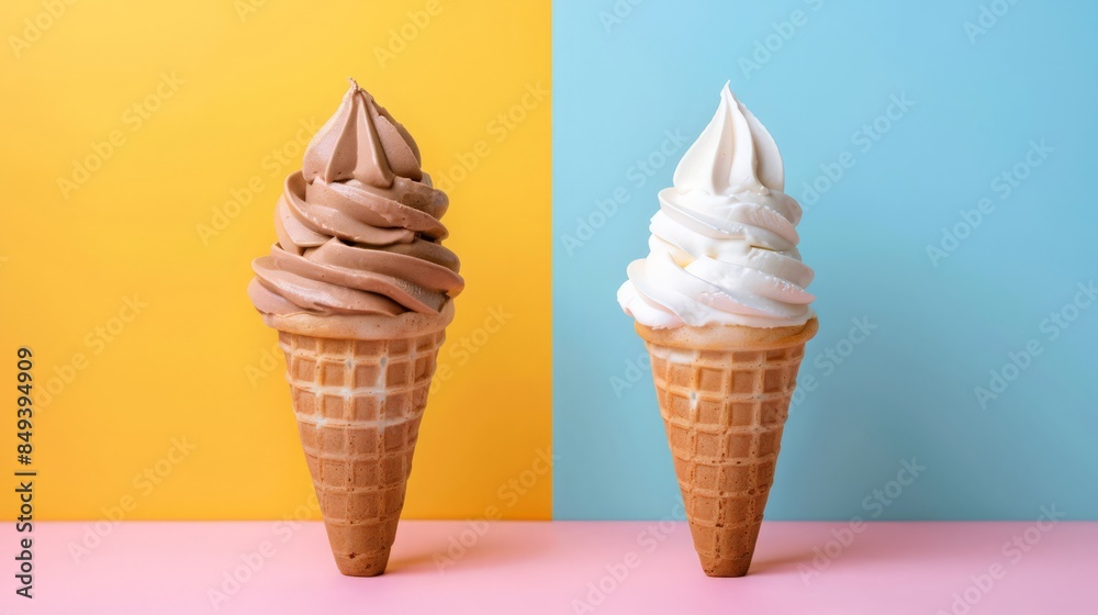 Debate the merits of soft serve ice cream versus traditional scoops Debate the merits of soft serve ice cream versus traditional scoops