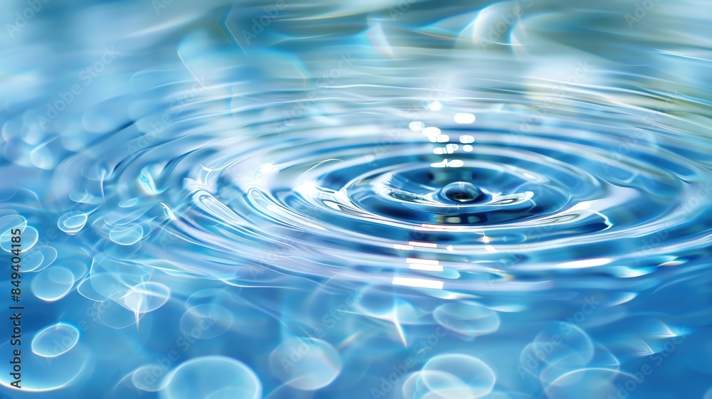 Water ripples background with a calming effect Water ripples background with a calming effect