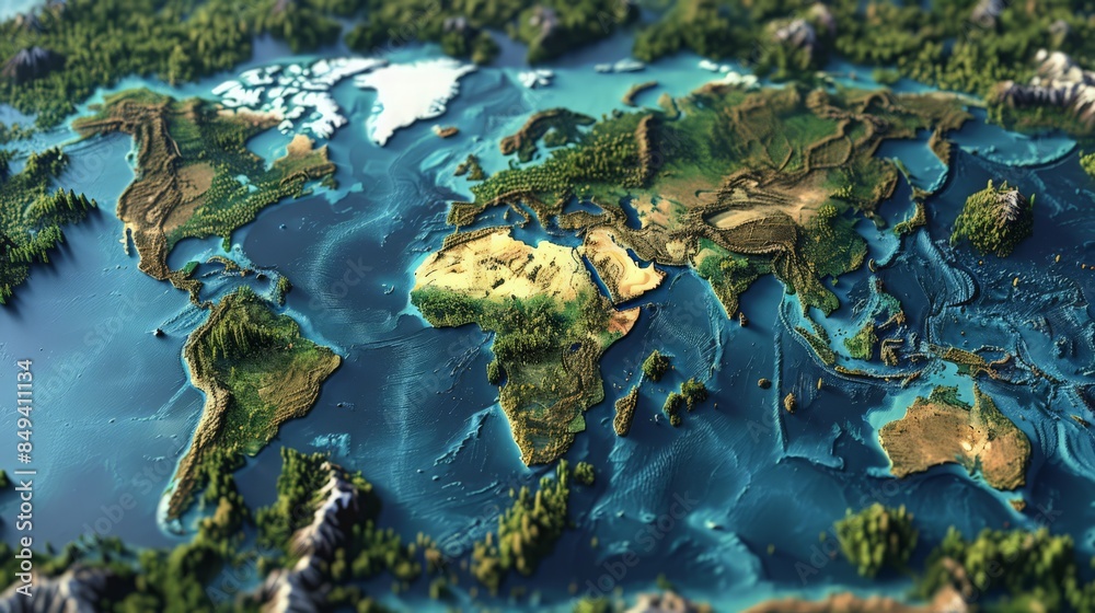 Explore the geographic diversity of the world's biomes and ecosystems on the map. Explore the geographic diversity of the world's biomes and ecosystems on the map.