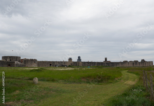 Obraz na plátně Hurst Castle in Hampshire.