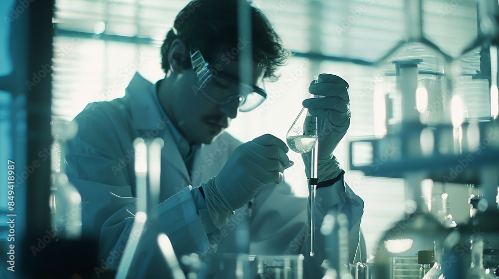 portrait of a laboratory worker portrait of a laboratory worker