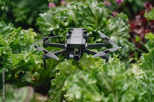 Automated agriculture industry concept photo