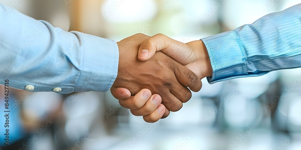 The Importance of a Professional Handshake in Building Trust and Professionalism in Business Settings. Concept Professionalism, Business Etiquette, Trust Building, Handshake Tips The Importance of a Professional Handshake in Building Trust and Professionalism in Business Settings. Concept Professionalism, Business Etiquette, Trust Building, Handshake Tips