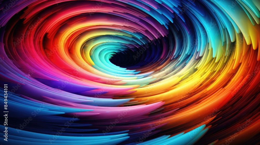 Photograph of sound waves transforming into a mesmerizing vortex of colors, reminiscent of a psychedelic dreamscape Photograph of sound waves transforming into a mesmerizing vortex of colors, reminiscent of a psychedelic dreamscape