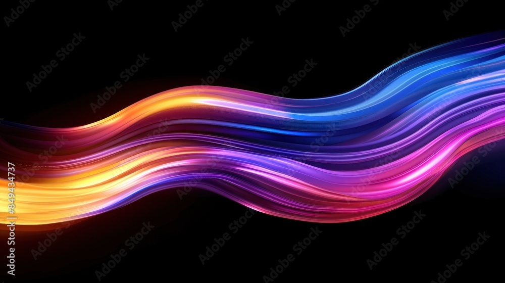 illustration of light speed using color vibrant illustration of light speed using color vibrant