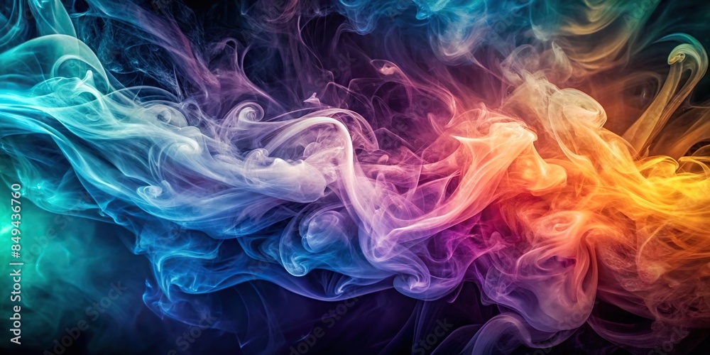 Abstract smoke background with swirling patterns and ethereal feel, smoke, abstract, background, swirl, ethereal, pattern, design