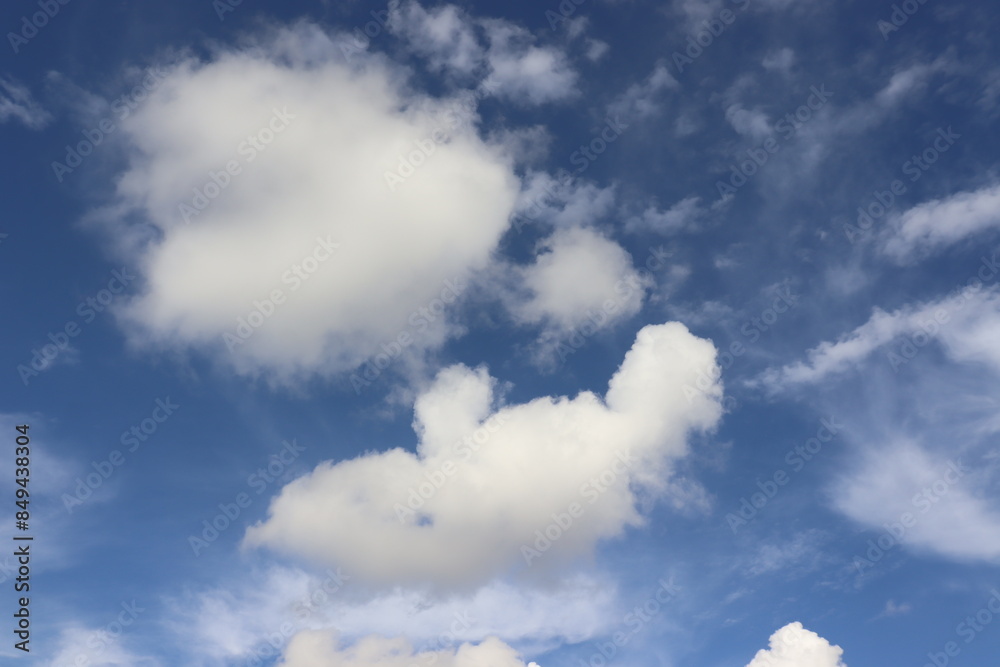 flotting praying woman clouds in the sky flotting praying woman clouds in the sky