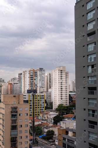 SAO PAULO, BRAZIL - May 24, 2024: modern architecture in the city center