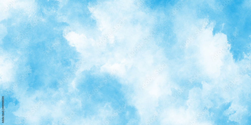 Abstract grunge tint light blue watercolor background. Hand painted abstract soft sky blue watercolor sky and clouds, Light blue background with watercolor. Abstract grunge tint light blue watercolor background. Hand painted abstract soft sky blue watercolor sky and clouds, Light blue background with watercolor.