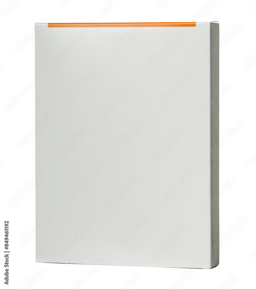 Blank of book education on white background isolation Blank of book education on white background isolation