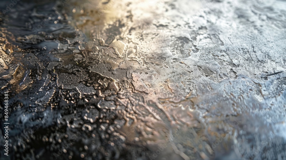Background with a shiny surface of metallic zinc Background with a shiny surface of metallic zinc