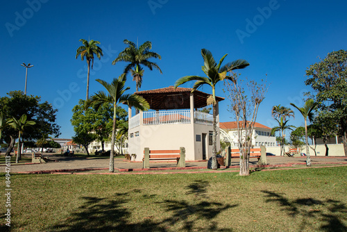 Praça da Igreja Matriz, cidade de Patrocinio Minas Gerais, Centro, triangulo Mineiro. 23 de maio de 2024. photo