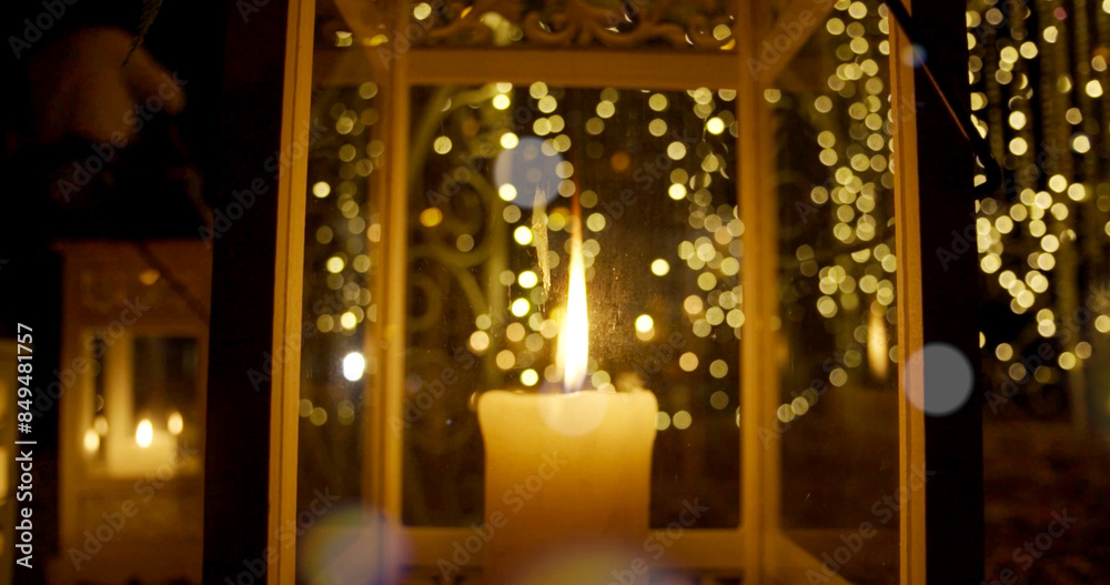 custom made wallpaper toronto digitalcandle on the background of illumination New Year's gazebo