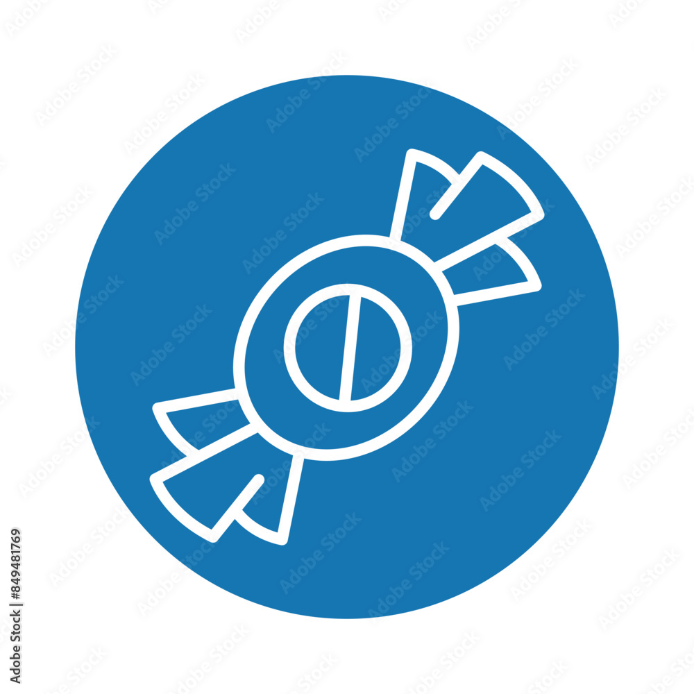 Placebo line black icon. Vector isolated button. Placebo line black icon. Vector isolated button.