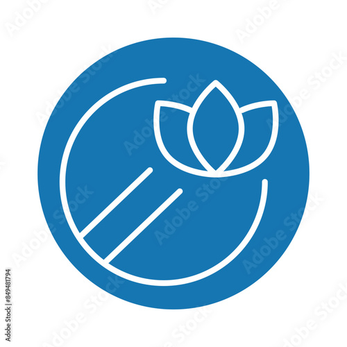 Sedatives line black icon. Vector isolated button.