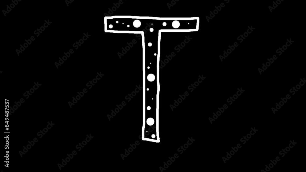 Scribble animated alphabet with alpha channel. Scribble animated alphabet with alpha channel.