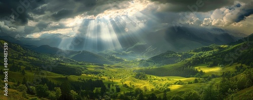 A stunning landscape where ...