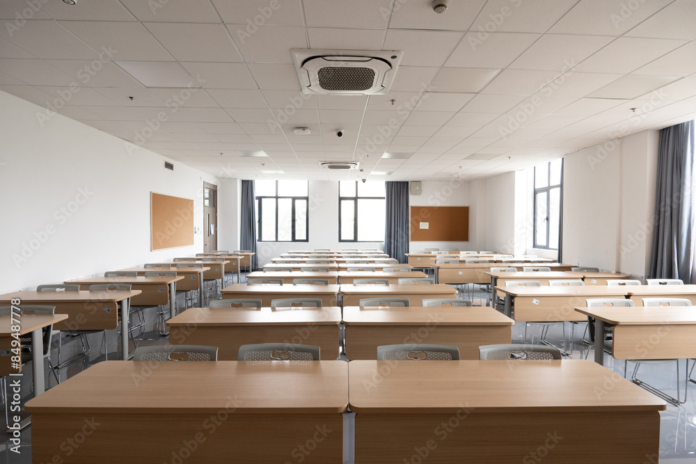 classroom in university classroom in university
