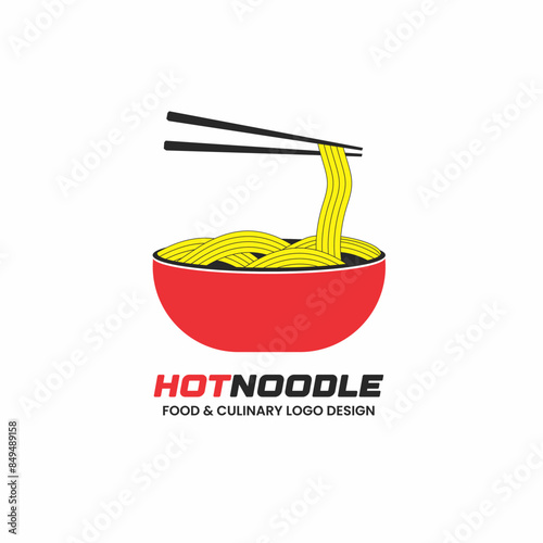 japanese noodle ramen restaurant icon logo