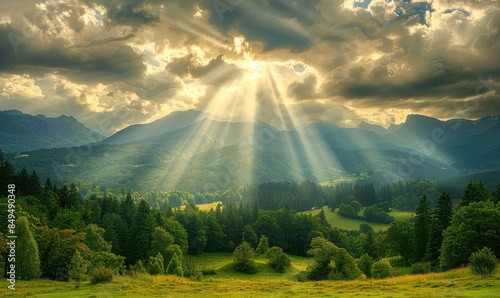 A stunning landscape where ...
