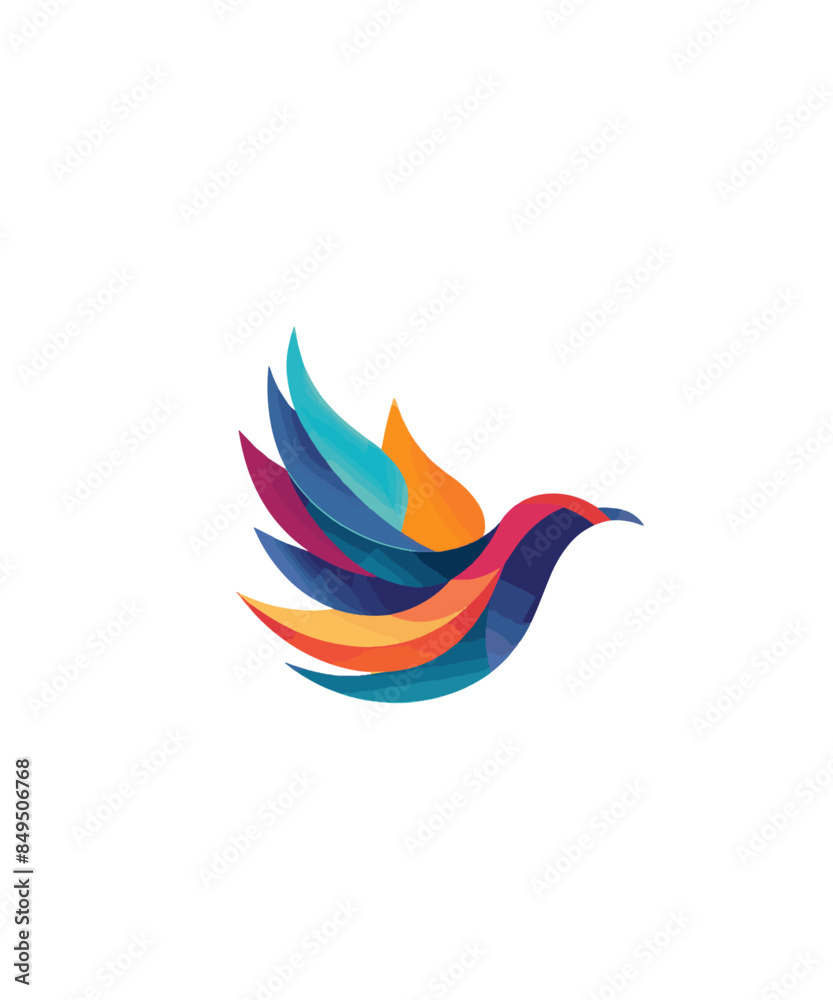 Vecto of bird paradise flower Vecto of bird paradise flower