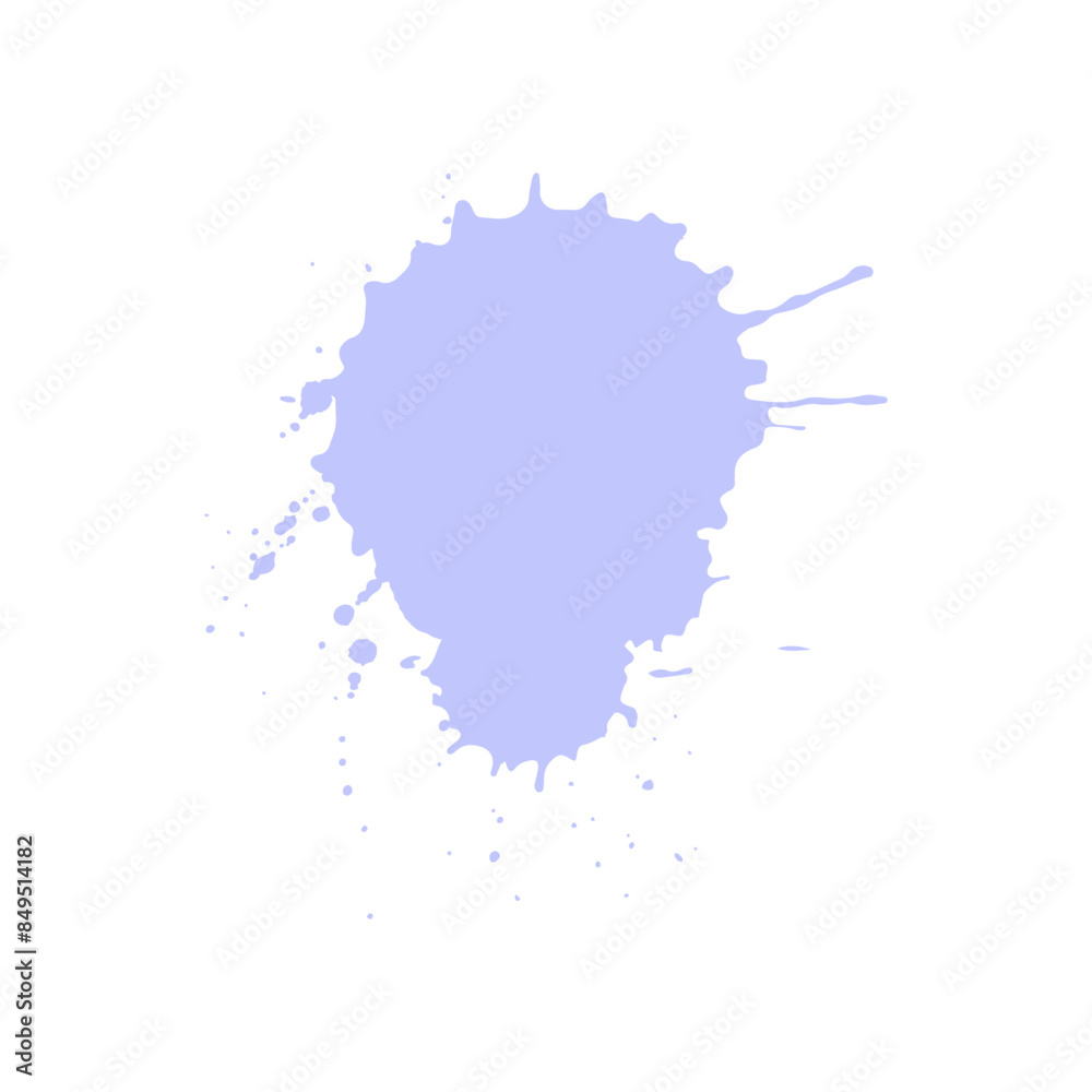 soft purple ink paint brush drop soft purple ink paint brush drop