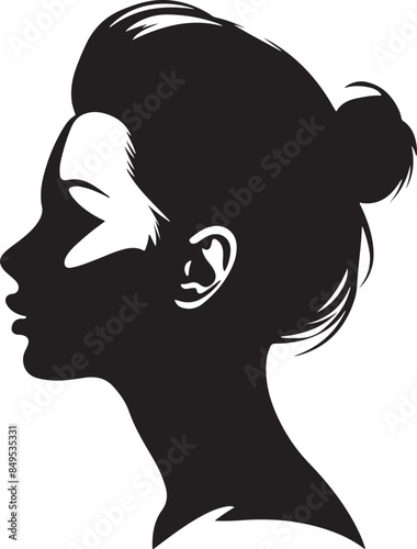 Women Face Silhouette