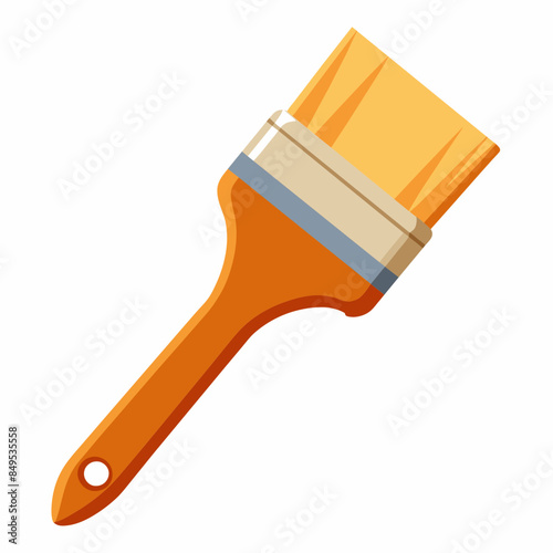 Paintbrush Vector Illustration Icon 