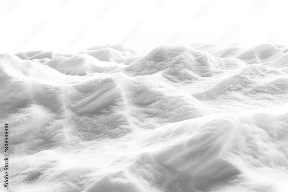Obraz premium Snowy Mountain Landscape
