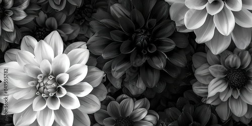 Monochrome Palette: Using different shades of the same color can create a cohesive and calming background