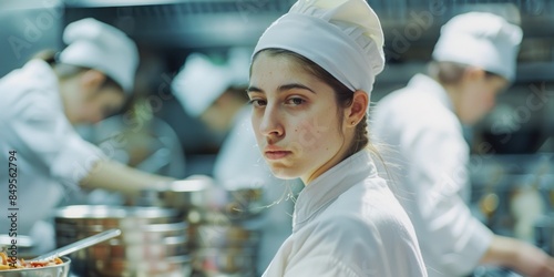 Woman in Chef's Hat