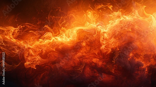 orange smoke texture background