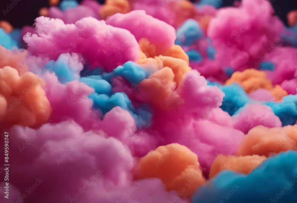 Fototapeta premium background with clouds